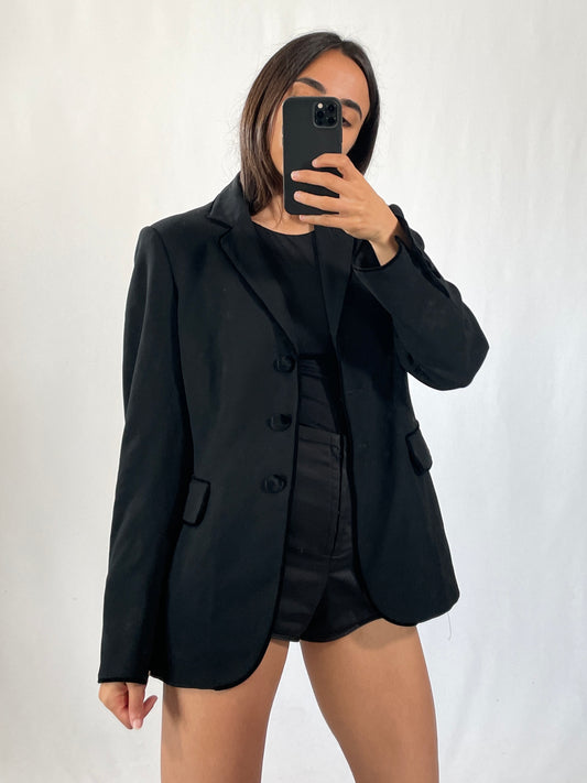 Blazer vintage Moschino nero tg M