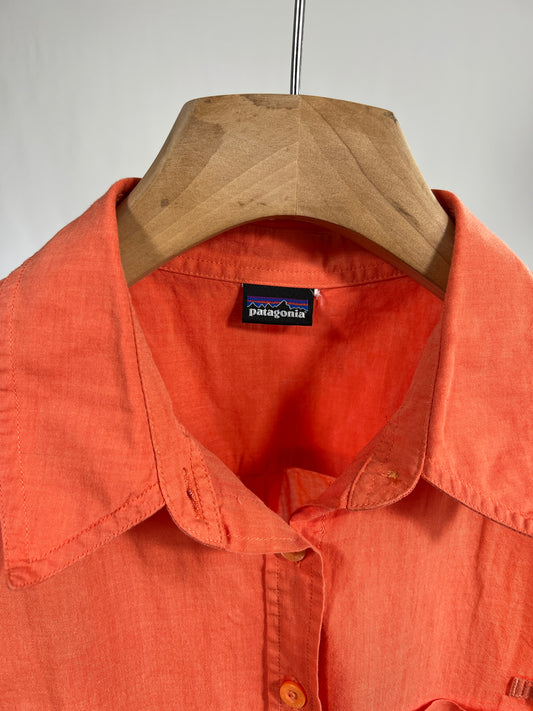 Camicia smanicata vintage Patagonia in cotone tg M