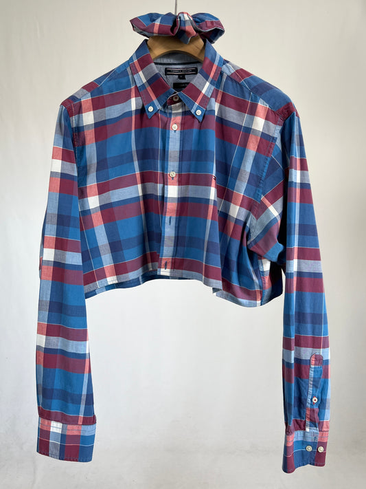 Camicia vintage Tommy Hilfiger cropped tg M