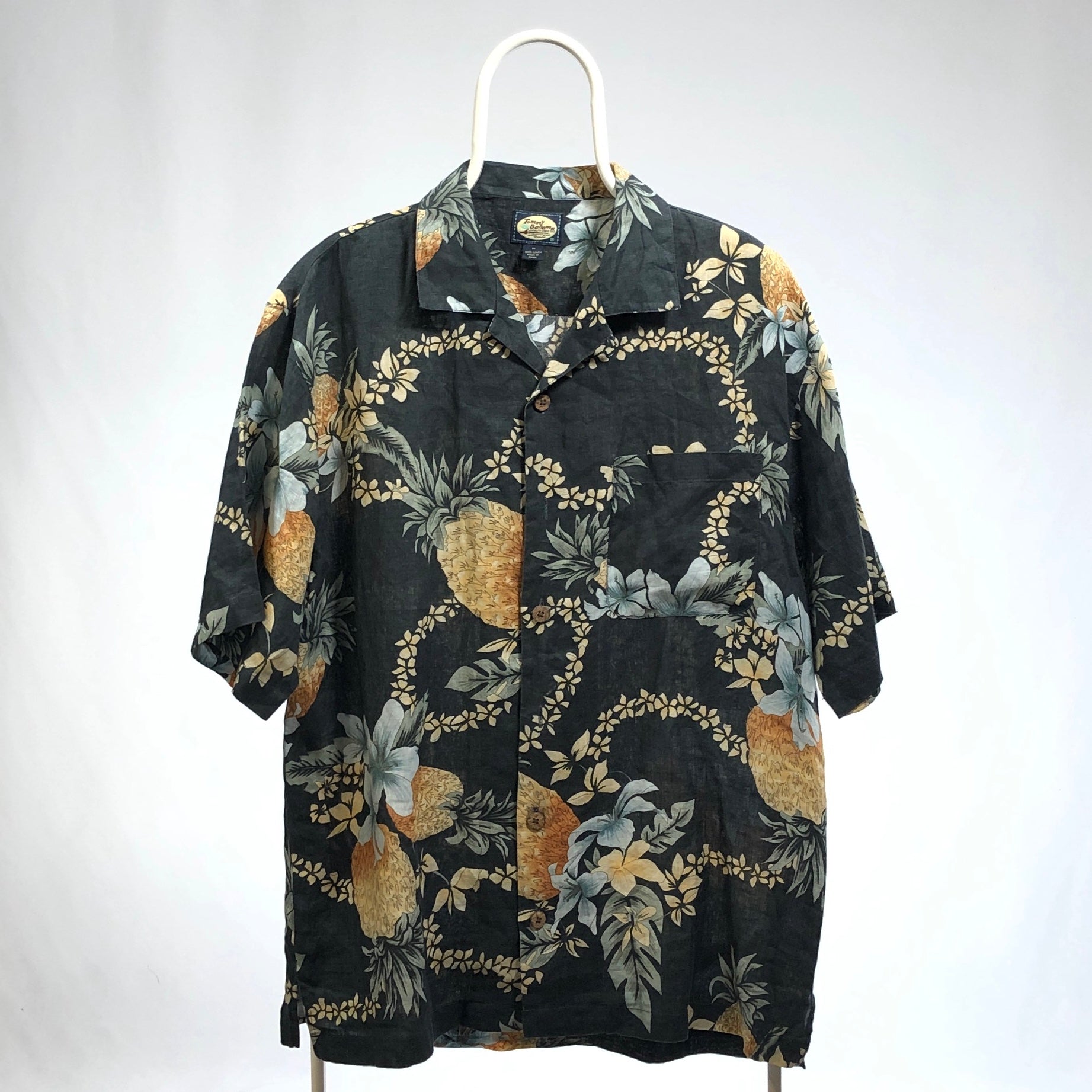 Camicia vintage fantasia tropicale tg L