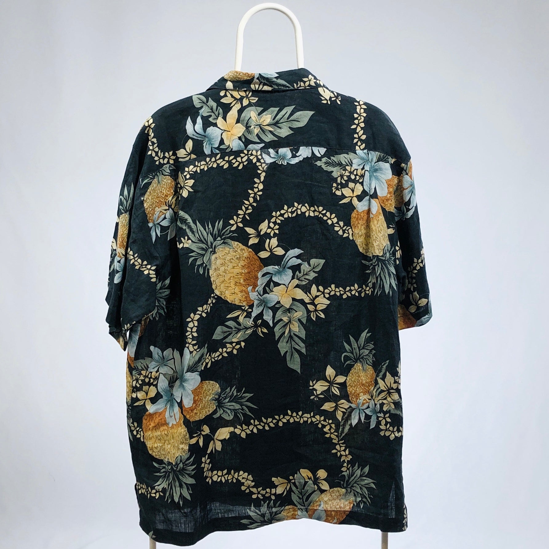 Camicia vintage fantasia tropicale tg L