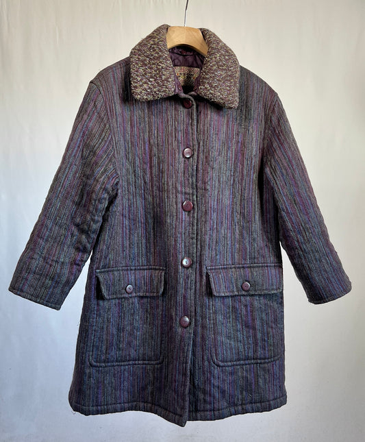 Cappotto vintage Missoni in lana tg 46