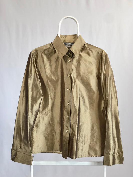 Camicia vintage Max Mara in seta tg 46