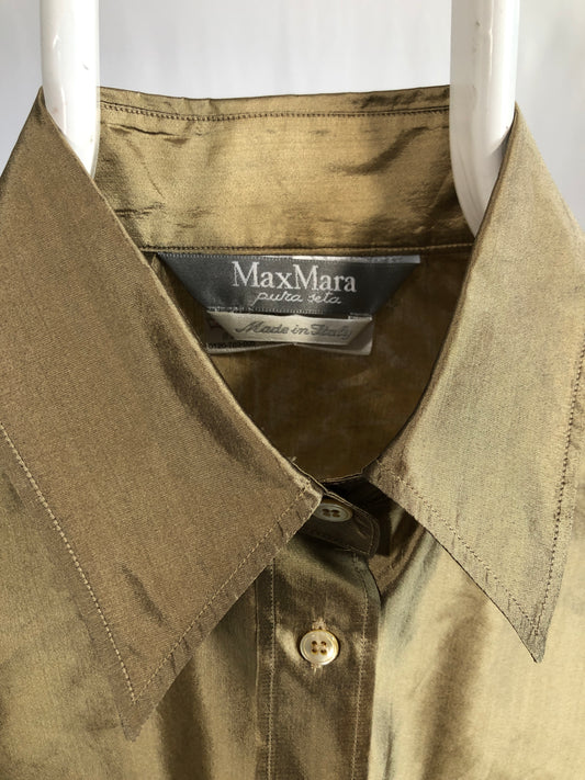 Camicia vintage Max Mara in seta tg 46