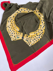 Foulard vintage Cartier in seta