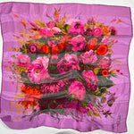 Carica l&#39;immagine nel visualizzatore di Gallery, Foulard vintage Ken Scott in seta
