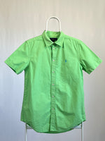 Carica l&#39;immagine nel visualizzatore di Gallery, Camicia vintage Ralph Lauren manica corta verde tg S/M
