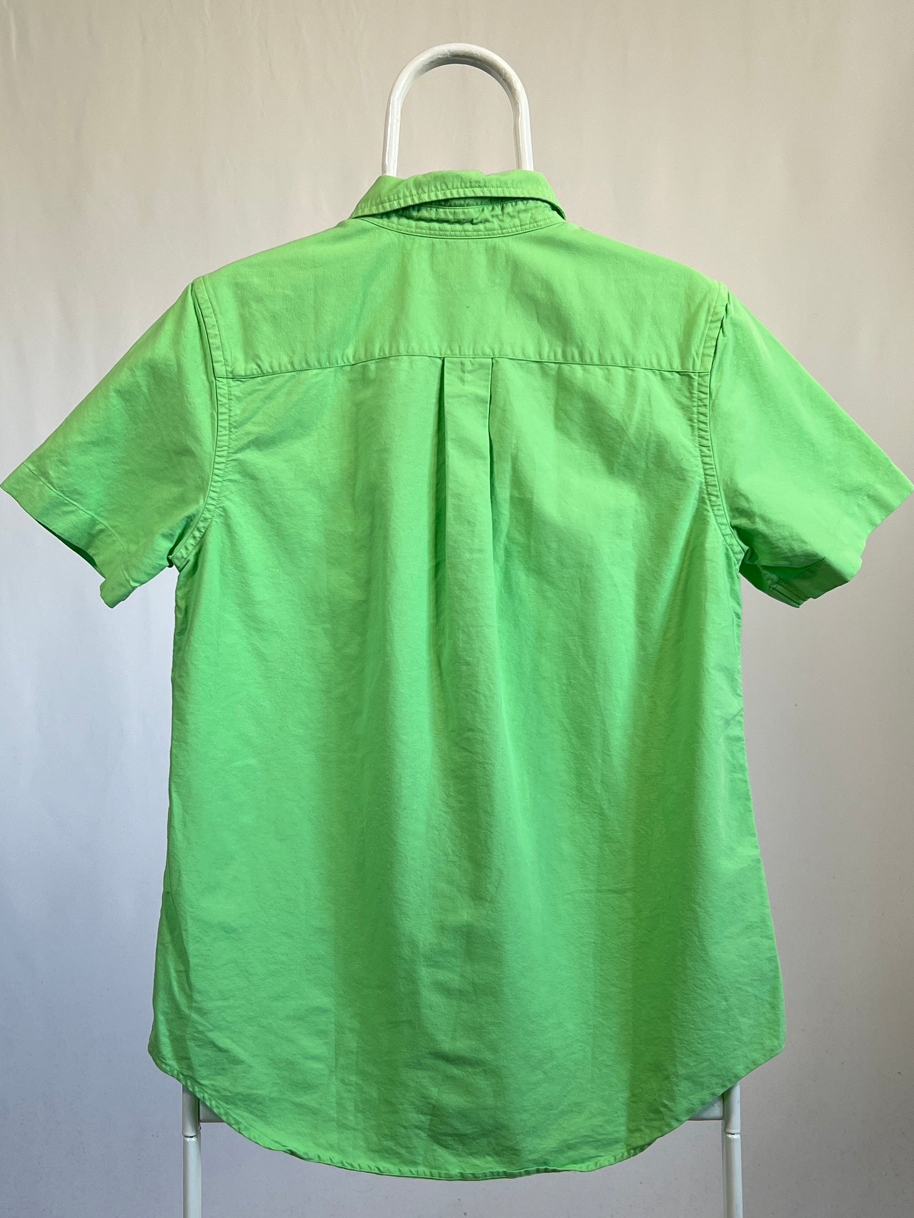 Camicia vintage Ralph Lauren manica corta verde tg S/M