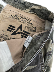 Pantalone vintage militare Alpha Industries cargo tg 38