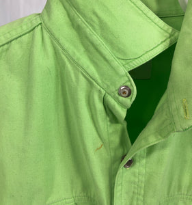 Camicia vintage Calvin Klein verde tg M