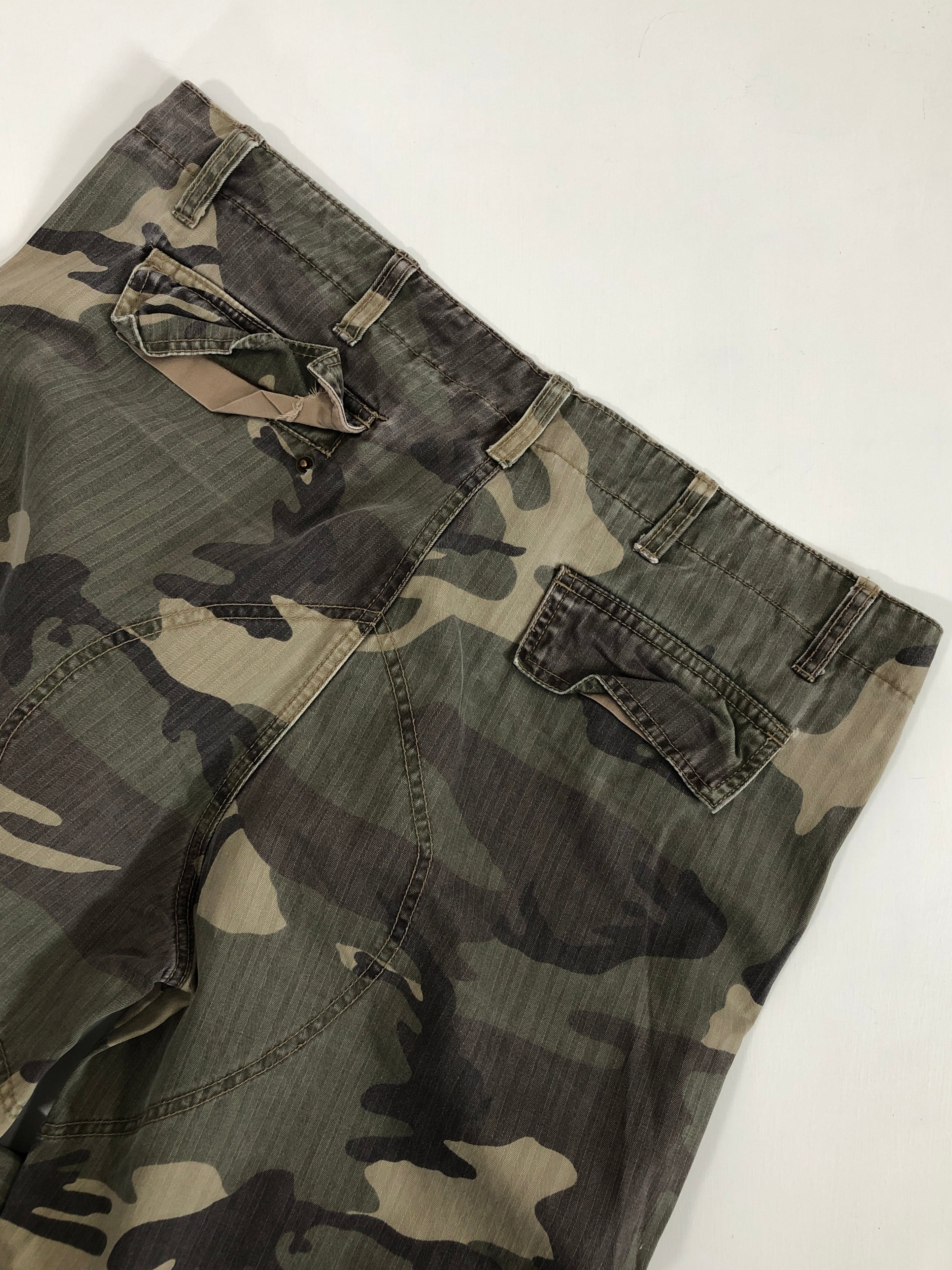 Pantalone vintage militare Alpha Industries cargo tg 38