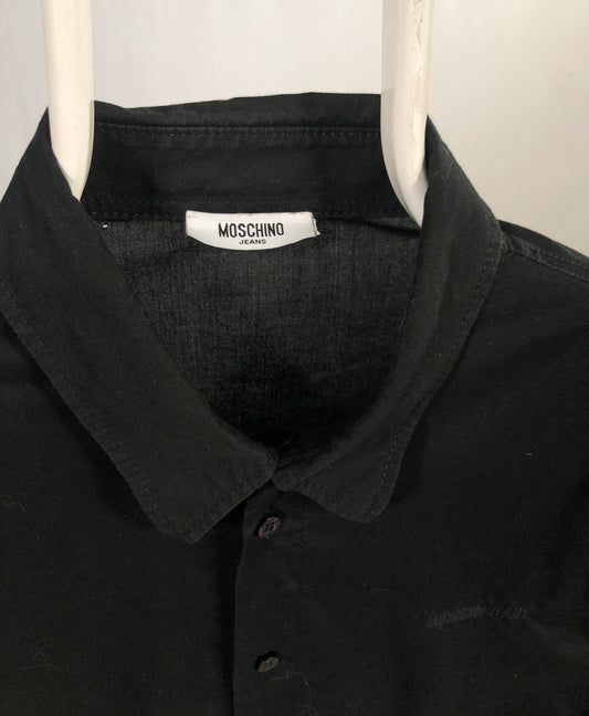 Camicia vintage Moschino nera tg L/XL