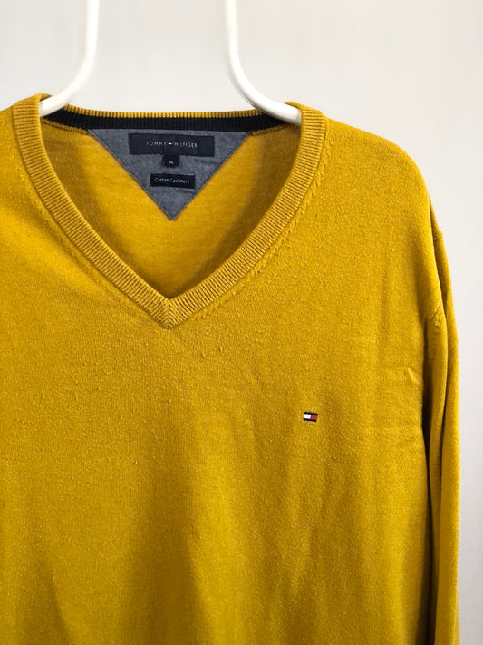 Maglia vintage Tommy Hilfiger in cotone/cashmere tg L/XL