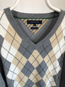 Maglia vintage Tommy Hilfiger in cotone/cashmere tg XXL