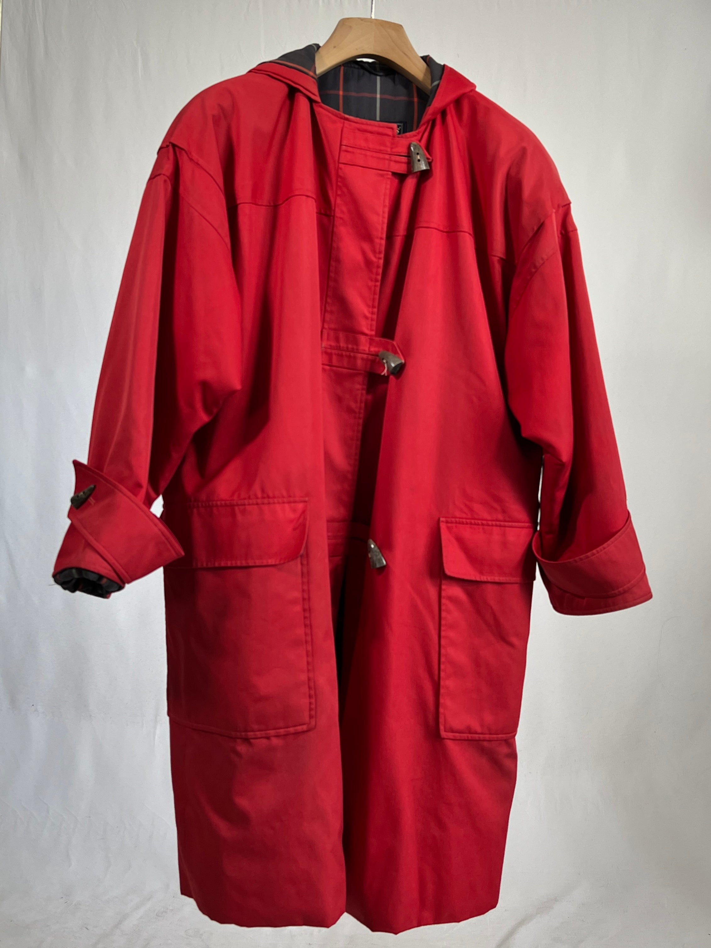 Montgomery vintage Burberry rosso tg M