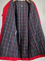 Carica l&#39;immagine nel visualizzatore di Gallery, Montgomery vintage Burberry rosso tg M
