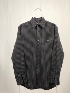 Camicia vintage Lacoste bianco/nero tg M/L