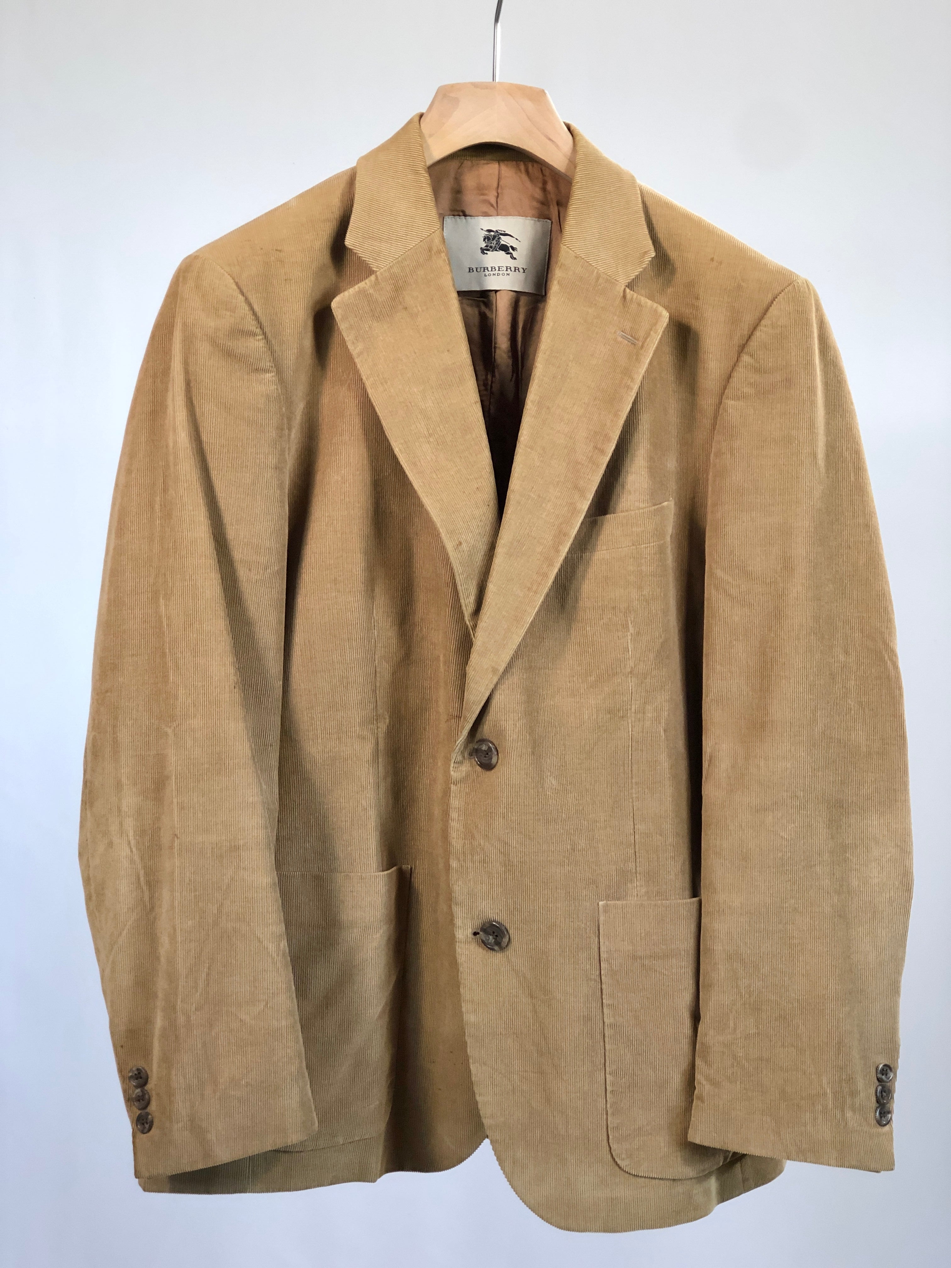 Blazer vintage Burberry in velluto tg XL