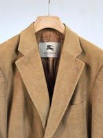 Carica l&#39;immagine nel visualizzatore di Gallery, Blazer vintage Burberry in velluto tg XL
