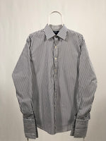 Carica l&#39;immagine nel visualizzatore di Gallery, Camicia vintage Ralph Lauren blu/bianco tg L
