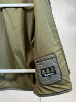 Carica l&#39;immagine nel visualizzatore di Gallery, Giacca vintage Barbour in trapunta verdone tg L
