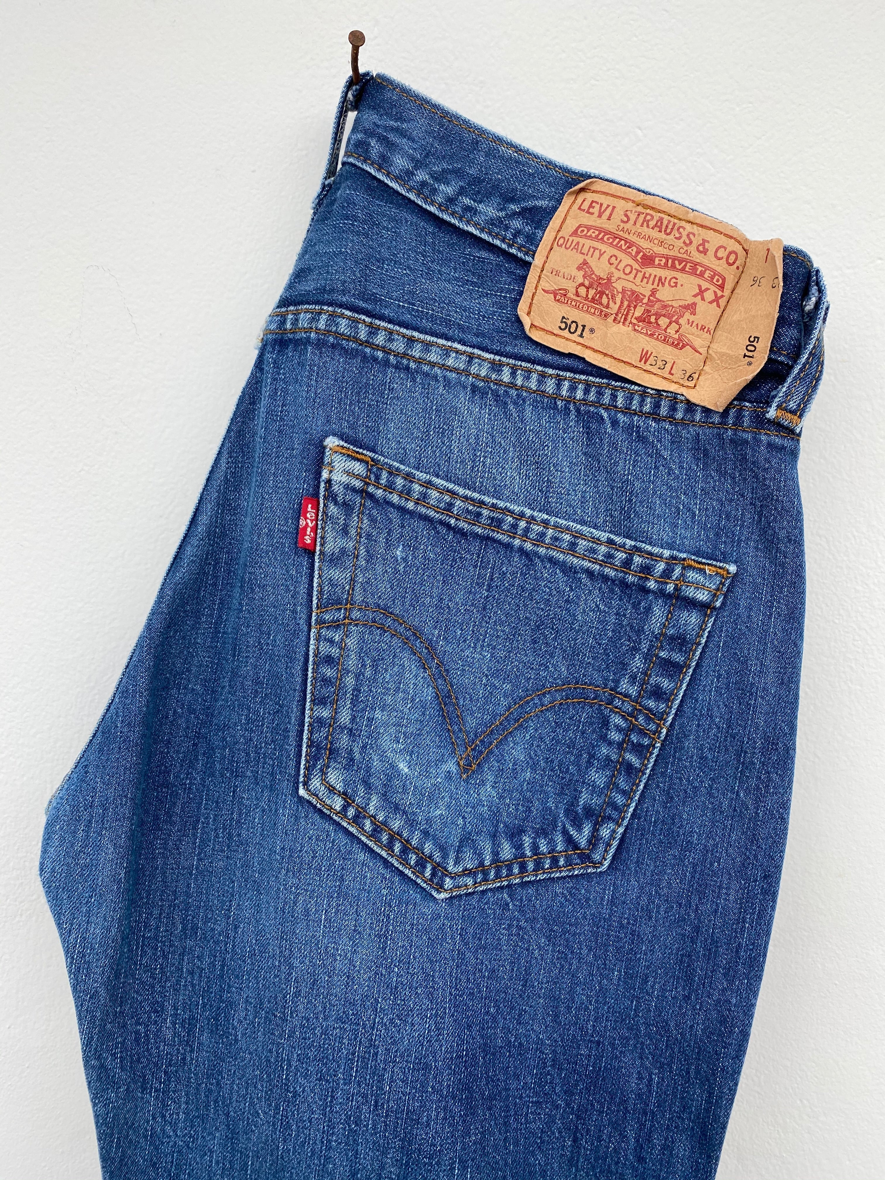 Levi's 501 jeans vintage tg 33