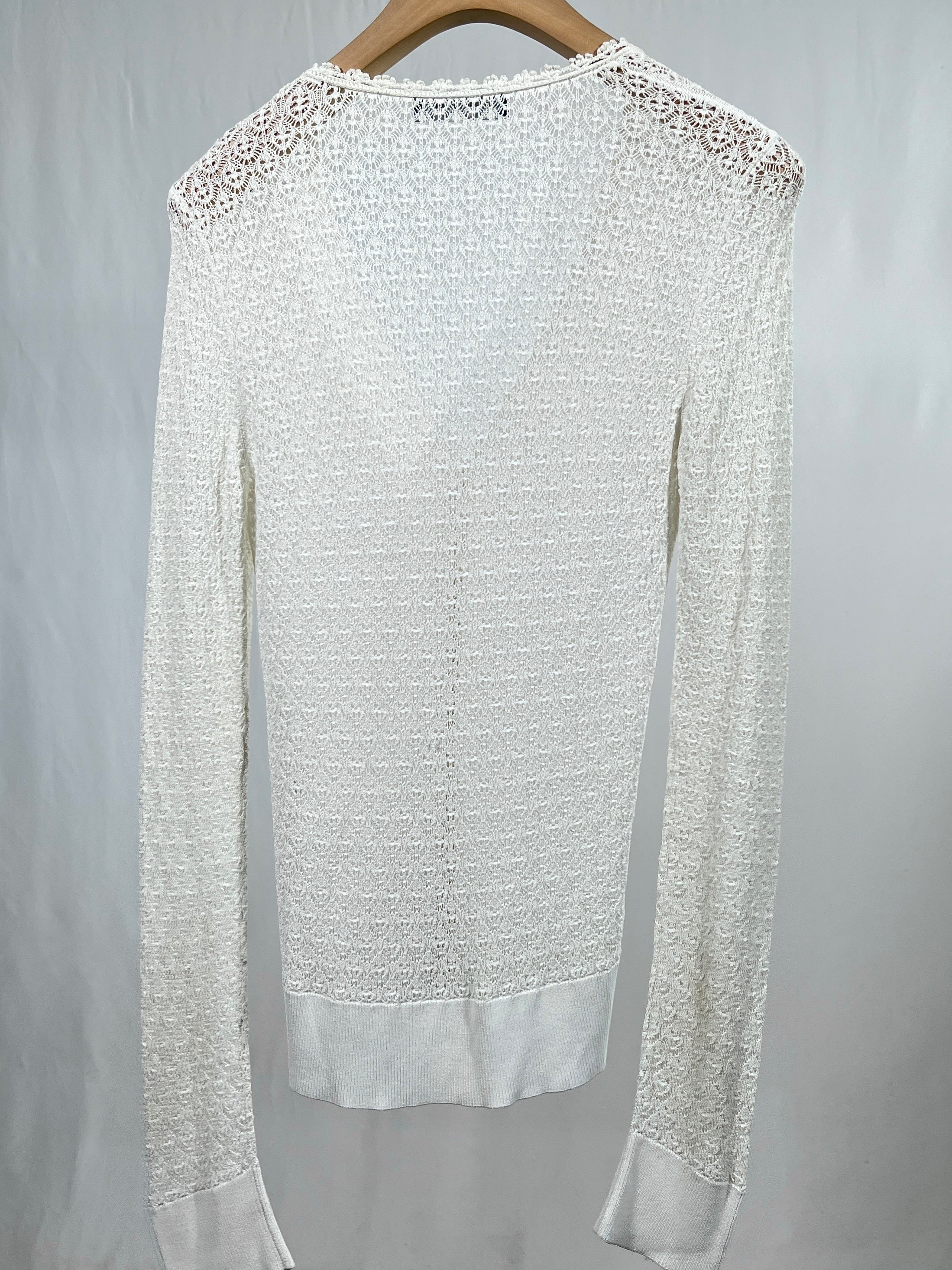 Cardigan vintage Dolce & Gabbana bianco tg M