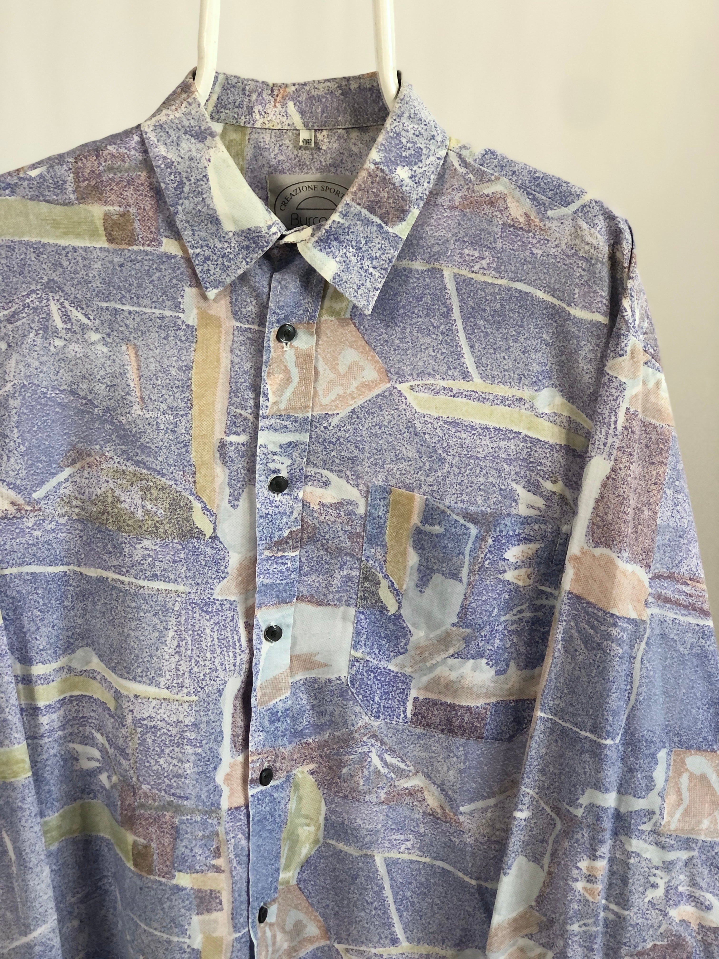 Camicia vintage fantasia tg XL