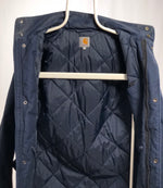 Carica l&#39;immagine nel visualizzatore di Gallery, Parka vintage Carhartt blu tg S
