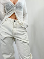 Carica l&#39;immagine nel visualizzatore di Gallery, Pantaloni vintage Stone Island bianco tg 48
