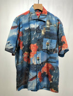 Carica l&#39;immagine nel visualizzatore di Gallery, Camicia vintage hawaiana tg M/L
