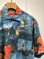 Carica l&#39;immagine nel visualizzatore di Gallery, Camicia vintage hawaiana tg M/L
