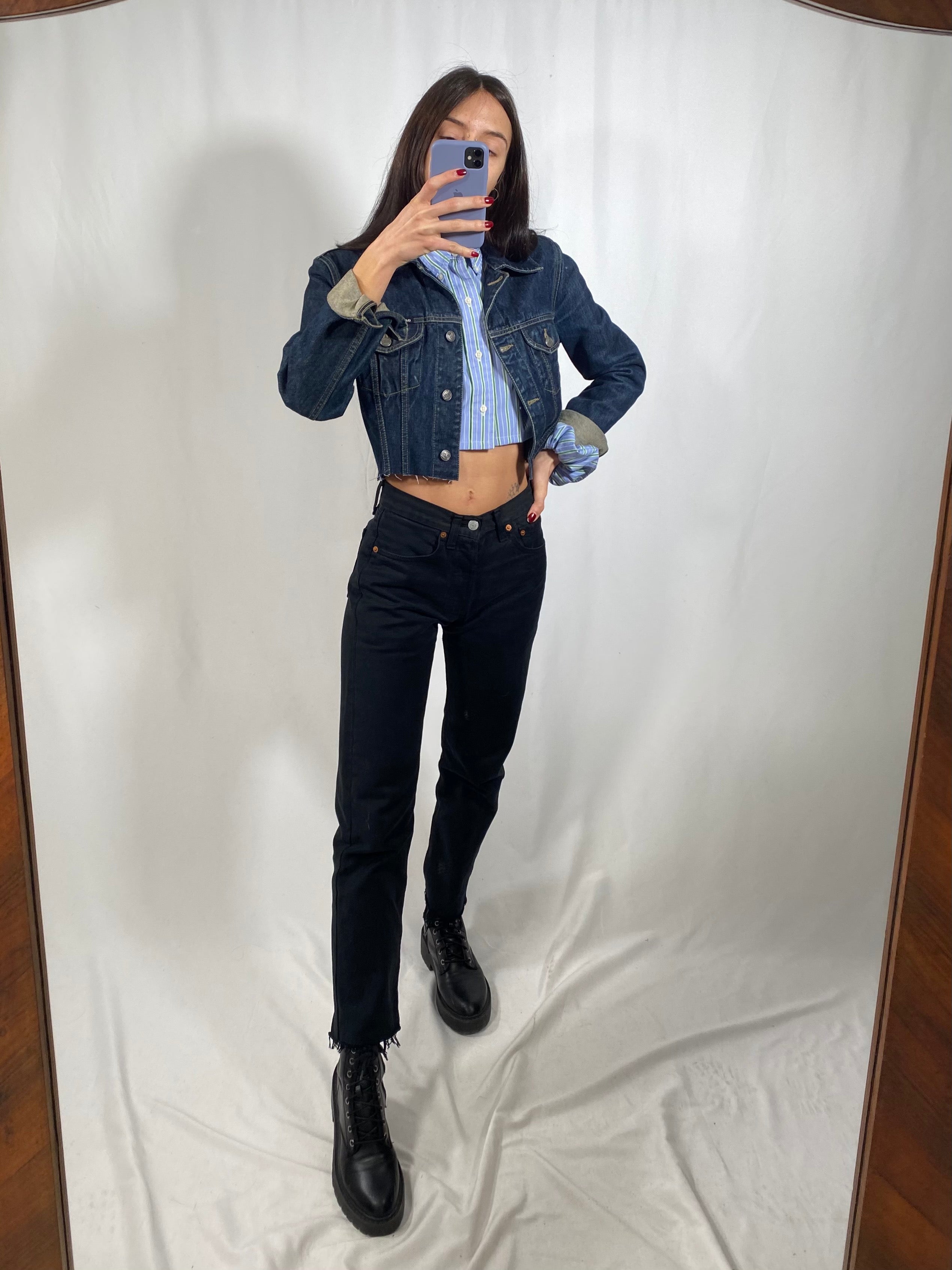 Giacca di jeans cropped Gas tg S