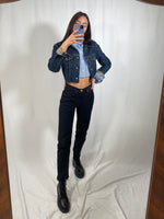 Carica l&#39;immagine nel visualizzatore di Gallery, Giacca di jeans cropped Gas tg S
