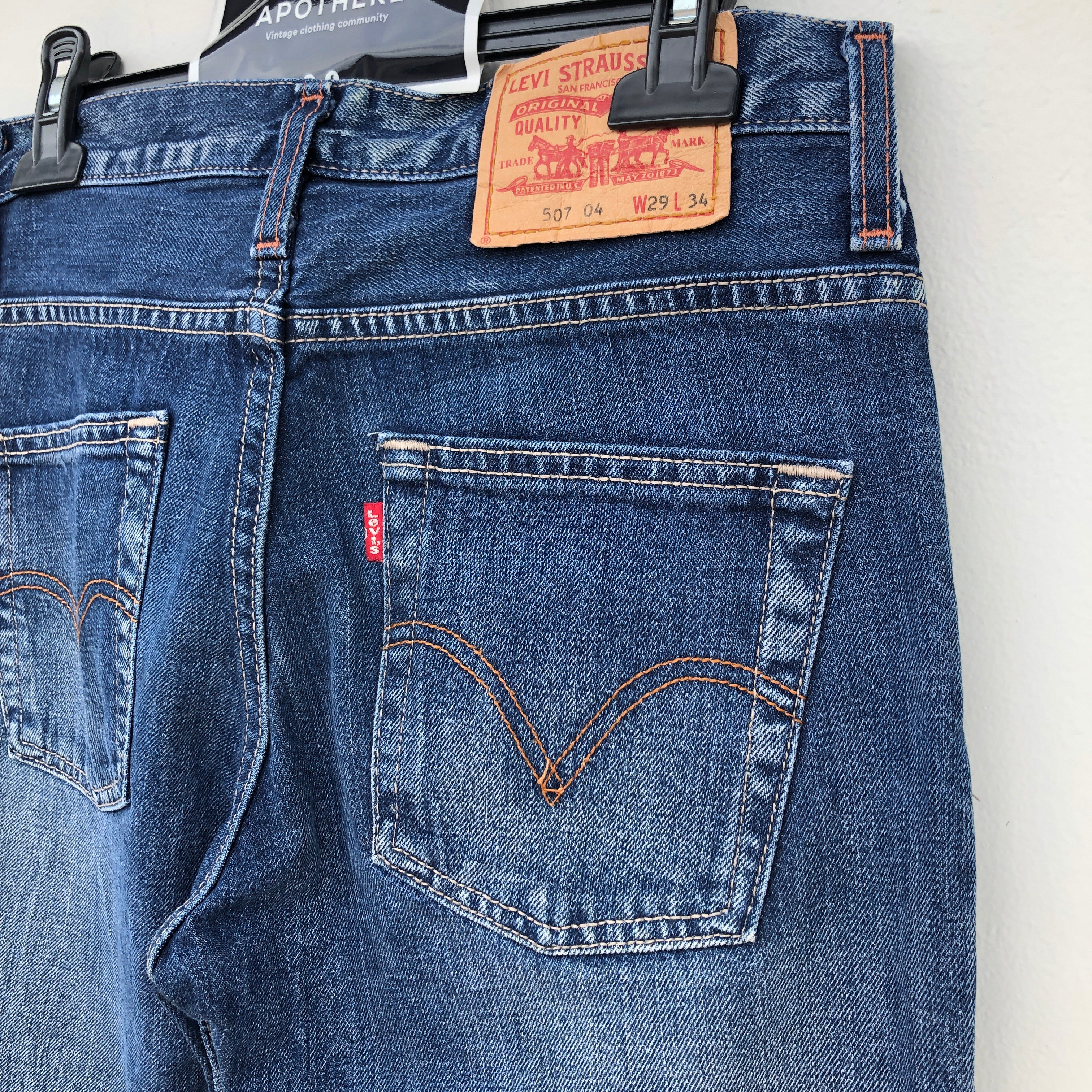 Levi's jeans vintage a zampa tg 29